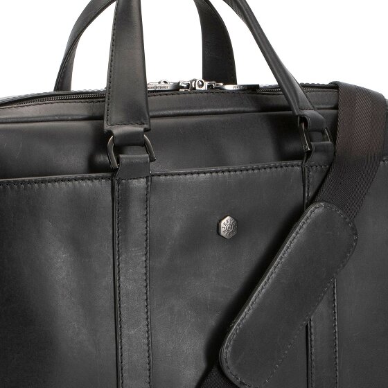 Jekyll & Hide Montana Briefcase RFID protection Leather 41 cm Laptop compartment