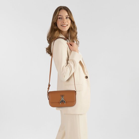 Patrizia Pepe Essential Fly Shoulder Bag Leather 22 cm