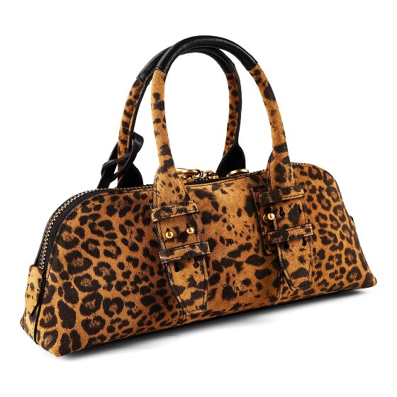 PINKO Bowling Bag Handbag Genuine Leather 29 cm