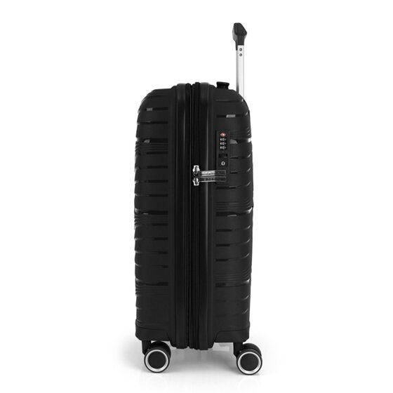 Gabol Kiba 4 wheels Suitcase set 3-piece with expansion pleat