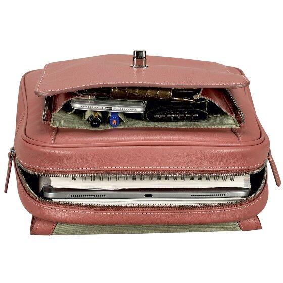 Leonhard Heyden Nizza City Backpack Leather 34 cm