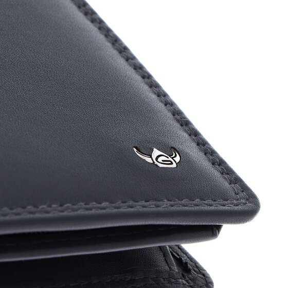Golden Head Polo Wallet RFID protection Genuine Leather 12 cm