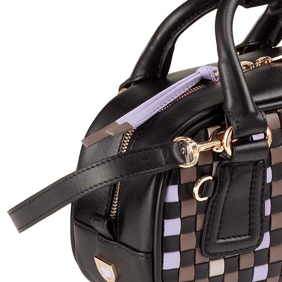DuDu Woven Handbag Genuine Leather 20.5 cm