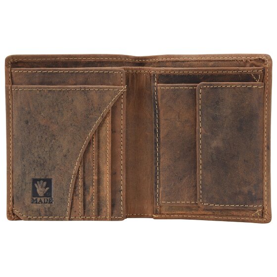 Greenburry Vintage stag wallet stag leather 9.5 cm