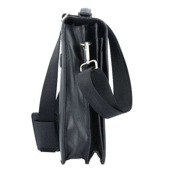 Esquire Oxford briefcase leather 41 cm laptop compartment Esquire Oxford briefcase leather 41 cm laptop compartment