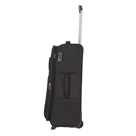 Paklite Valencia 2 wheels Suitcase set 3-piece with expansion pleat