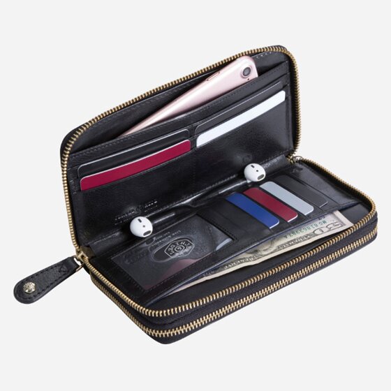 Jekyll & Hide Verona Wallet RFID protection Leather 20 cm