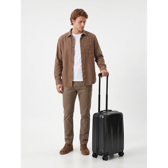 Police New York 4 wheels Cabin suitcase S 54 cm Expandable