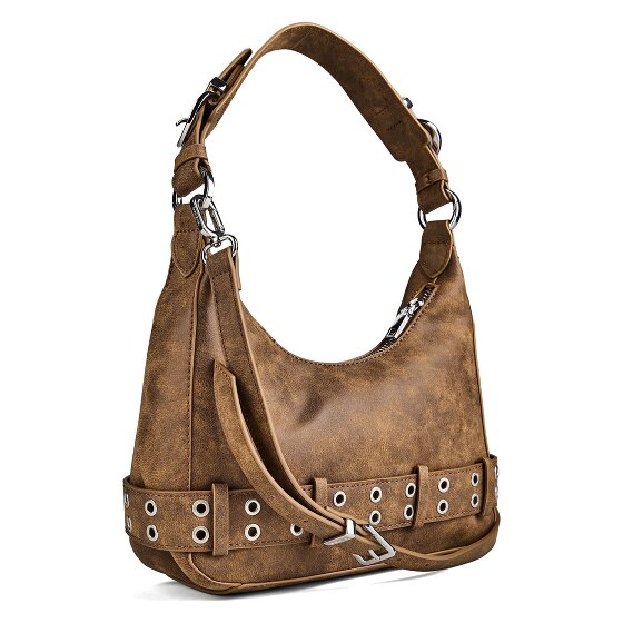 Desigual Valentine Camel Shoulder Bag 24 cm
