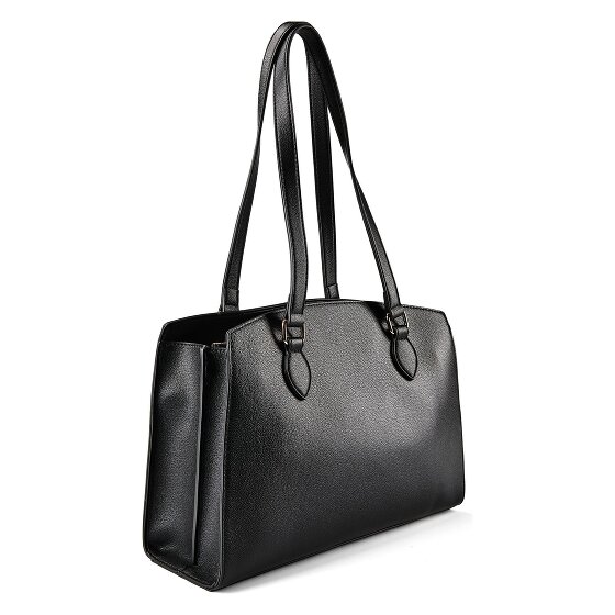 Love Moschino Heart Charm Shoulder Bag Genuine Leather 35 cm