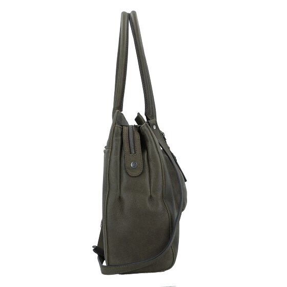 Castelijn & Beerens Carisma shoulder bag RFID leather 38 cm laptop compartment Castelijn & Beerens Carisma shoulder bag RFID leather 38 cm laptop compartment