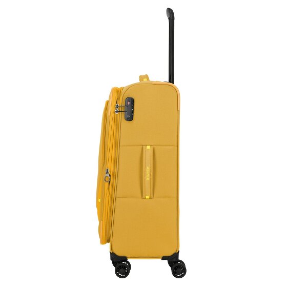 Travelite Umbria 4 wheels Suitcase set 3-piece with expansion pleat