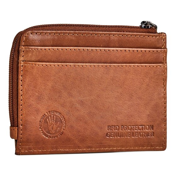 Greenburry Newport Credit card case RFID protection Genuine Leather 10.5 cm