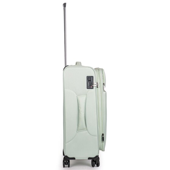 Stratic Stratic Light + 4 wheels Trolley 68 cm with expansion pleat