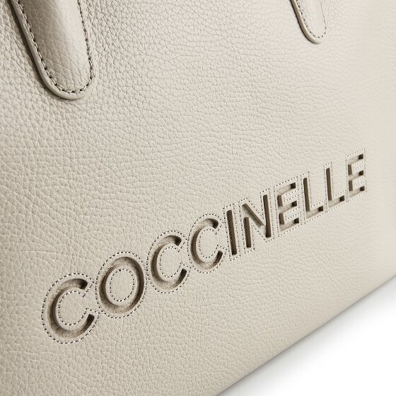 Coccinelle Myrtha Shopper Bag Genuine Leather 36 cm
