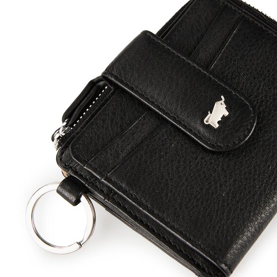 Braun Büffel Joy Credit card case RFID protection Genuine Leather 11 cm