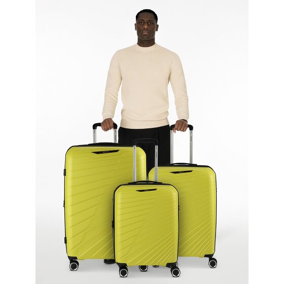 Benzi 5808 4 wheels Suitcase set 3-piece with expansion pleat