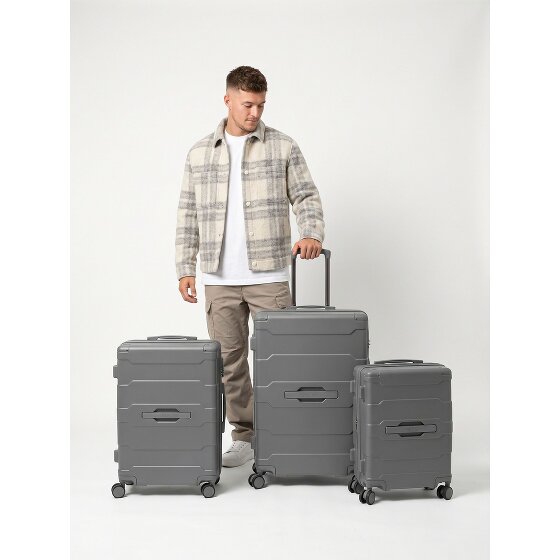 Heys ReNew 4 wheels Suitcase set 3-piece Expandable