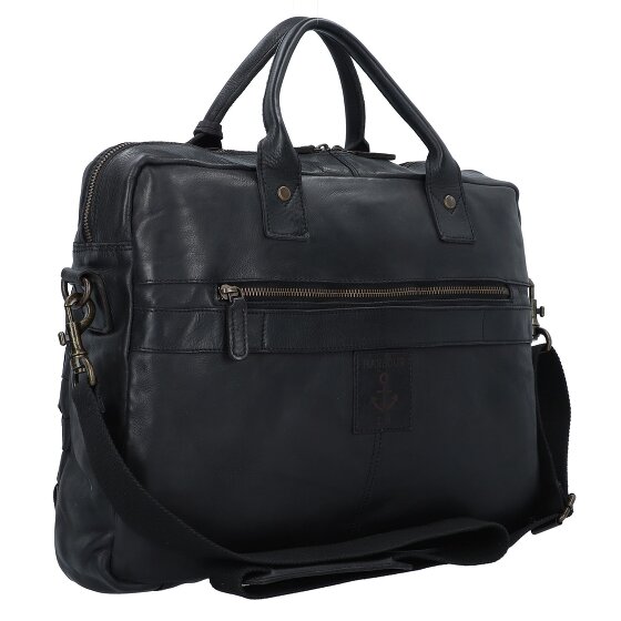 Harbour 2nd Urban Poets Briefcase Leather 40 cm Laptop compartment