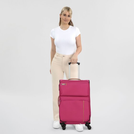 d&n Travel Line 6764 4 wheels Trolley 65 cm Expandable