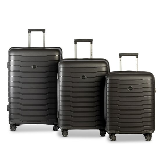 Worldpack Portland 4 wheels Suitcase set 3-piece