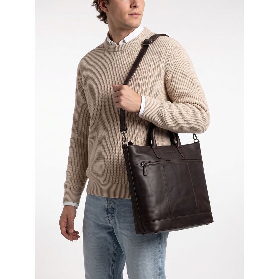 The Chesterfield Brand Westbrook Shoulder Bag Genuine Leather 34 cm Laptop compartment