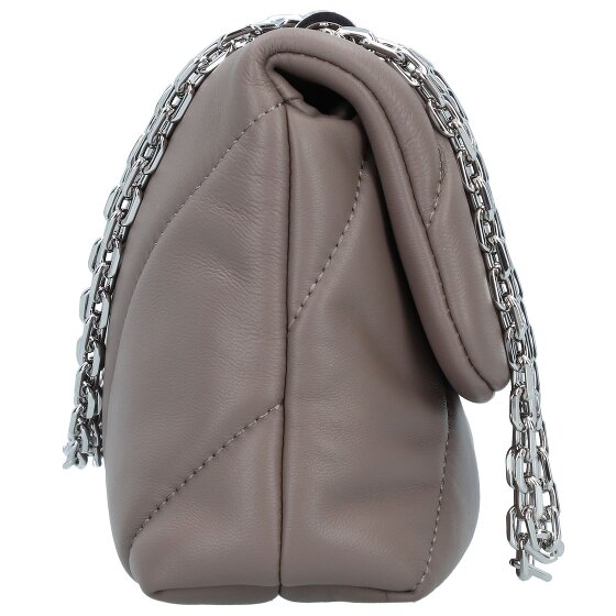 Patrizia Pepe Fly Padded shoulder bag leather 25 cm