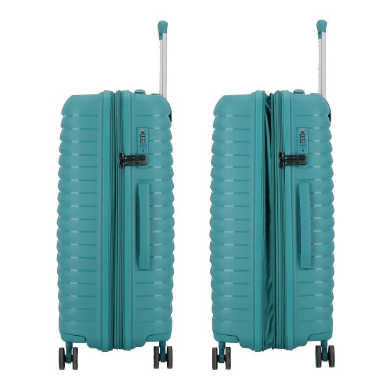 d&n Travel Line 4500 4 wheels Suitcase set 3-piece with expansion pleat d&n Travel Line 4500 4 wheels Suitcase set 3-piece with expansion pleat