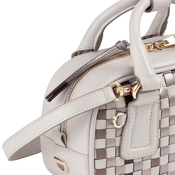 DuDu Woven Handbag Leather 20.5 cm