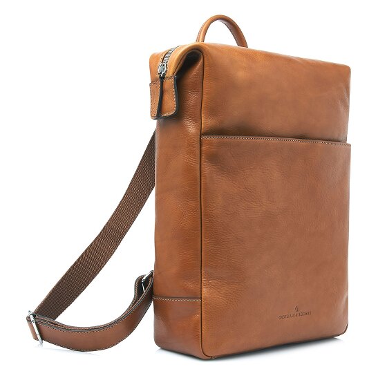 Castelijn & Beerens Laurens Daypack RFID protection Genuine Leather 41 cm Laptop compartment
