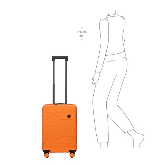 Bric's BY Ulisse 4 Roll Cabin Trolley 55 cm