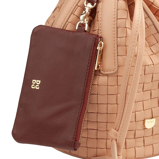 DuDu Filicudi Bucket bag Genuine Leather 14 cm