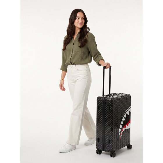 Sprayground Sharks In Paris 4 wheels Trolley 75 cm