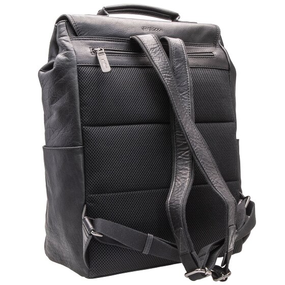Strellson Hyde Park Theodore Business backpack Leather 43 cm Laptop compartment