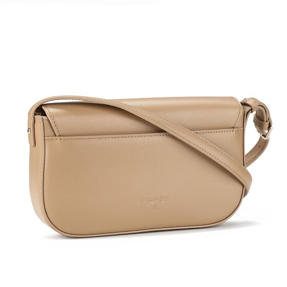 Patrizia Pepe Essential Fly Shoulder Bag Genuine Leather 22 cm