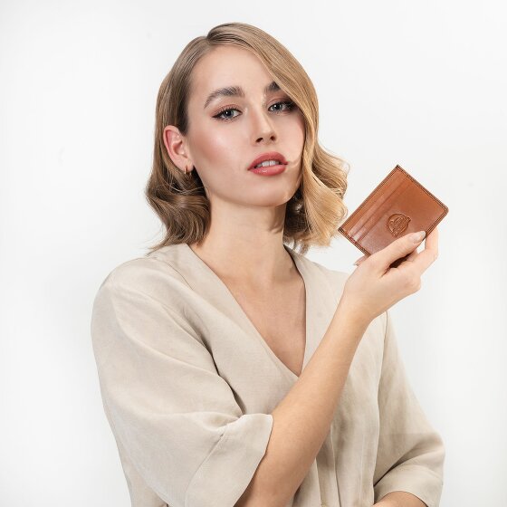 Farmhood Memphis Credit card case RFID protection Genuine Leather 10 cm