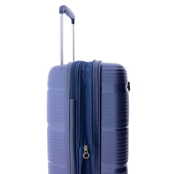 Gladiator 0800 4 wheels Trolley 55 cm with expansion pleat