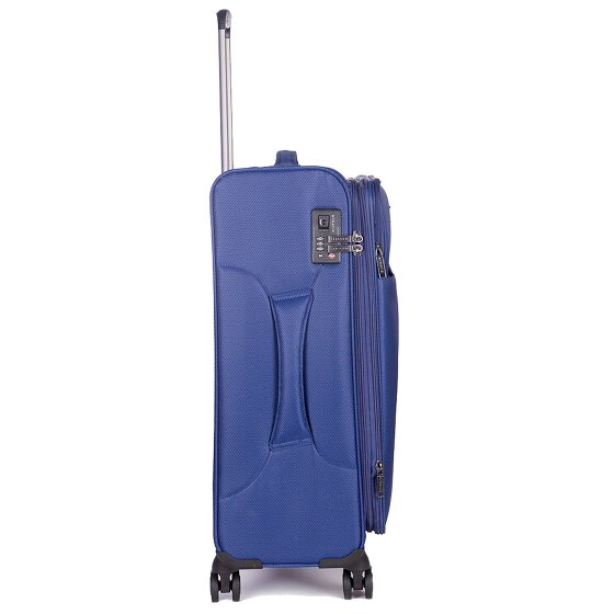 Stratic Stratic Light Plus 4 wheels Trolley 68 cm with expansion pleat