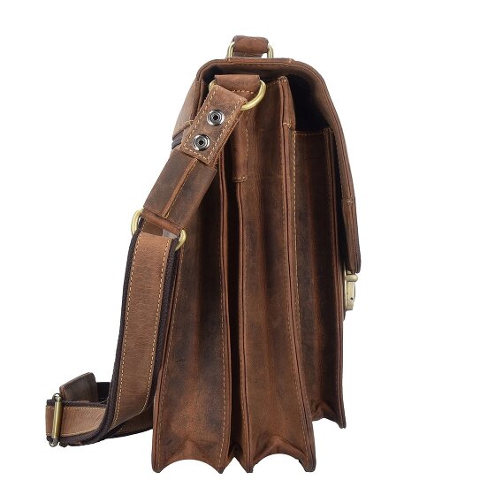 Greenburry Vintage briefcase leather 40 cm