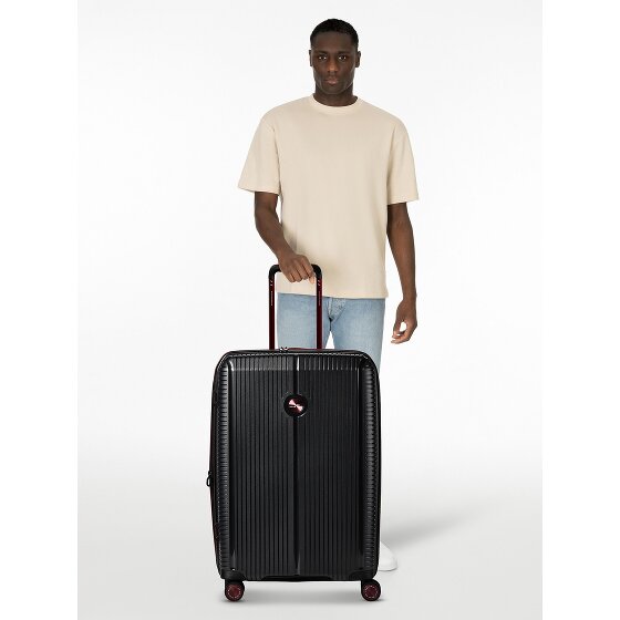 Polestream Paris 4 wheels Trolley 69 cm with expansion pleat