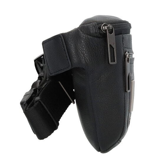 Piquadro Akron fanny pack leather 30 cm