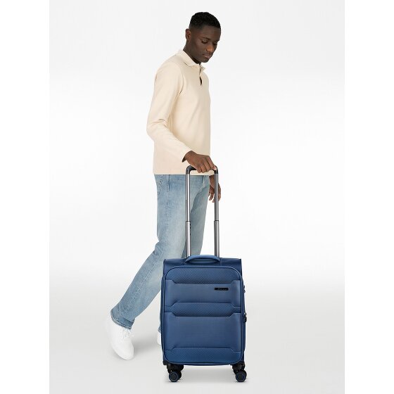 Cocoono Mauritius 4 wheels Cabin trolley S 58 cm with expansion pleat