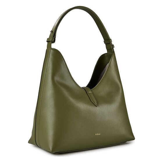 Furla Goccia Shoulder Bag Genuine Leather 30 cm