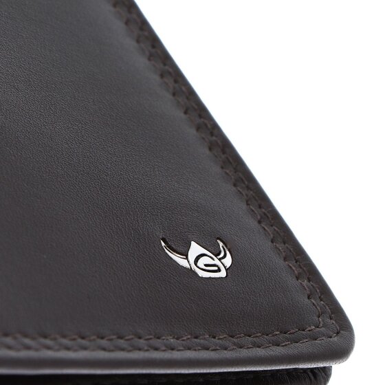 Golden Head Polo ID card case RFID leather 9 cm