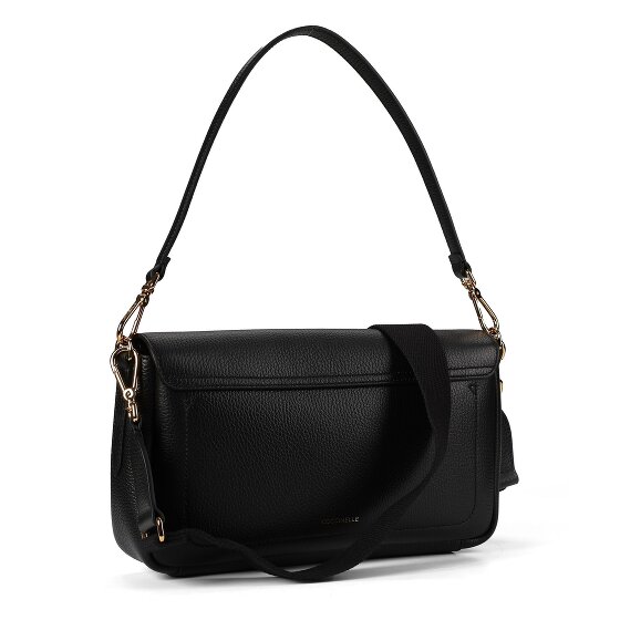 Coccinelle C-Me Lock Shoulder Bag Leather 29 cm