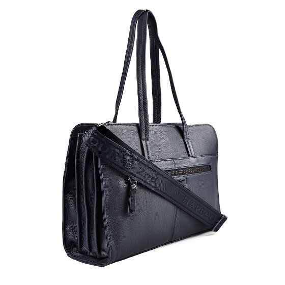 Harbour 2nd Just Pure Shoulder Bag Genuine Leather 36 cm Laptop compartment