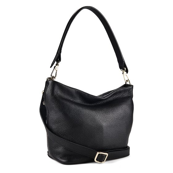 abro Ebony Shoulder Bag Genuine Leather 30 cm