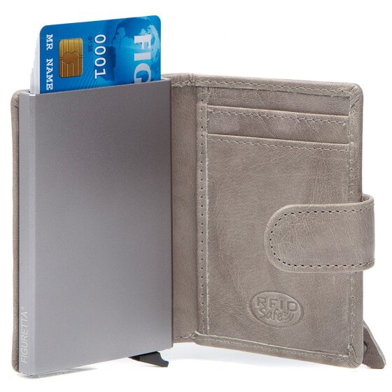 The Chesterfield Brand Prague Credit card case RFID protection Leather 7 cm