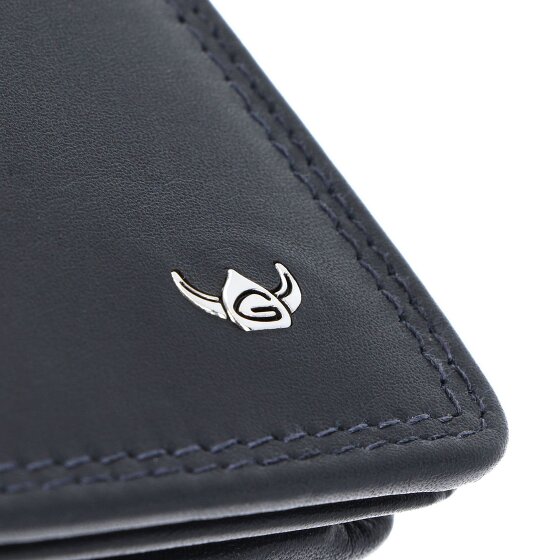 Golden Head Polo Wallet RFID protection Genuine Leather 12 cm