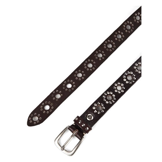 b.belt Studded belt Genuine Leather